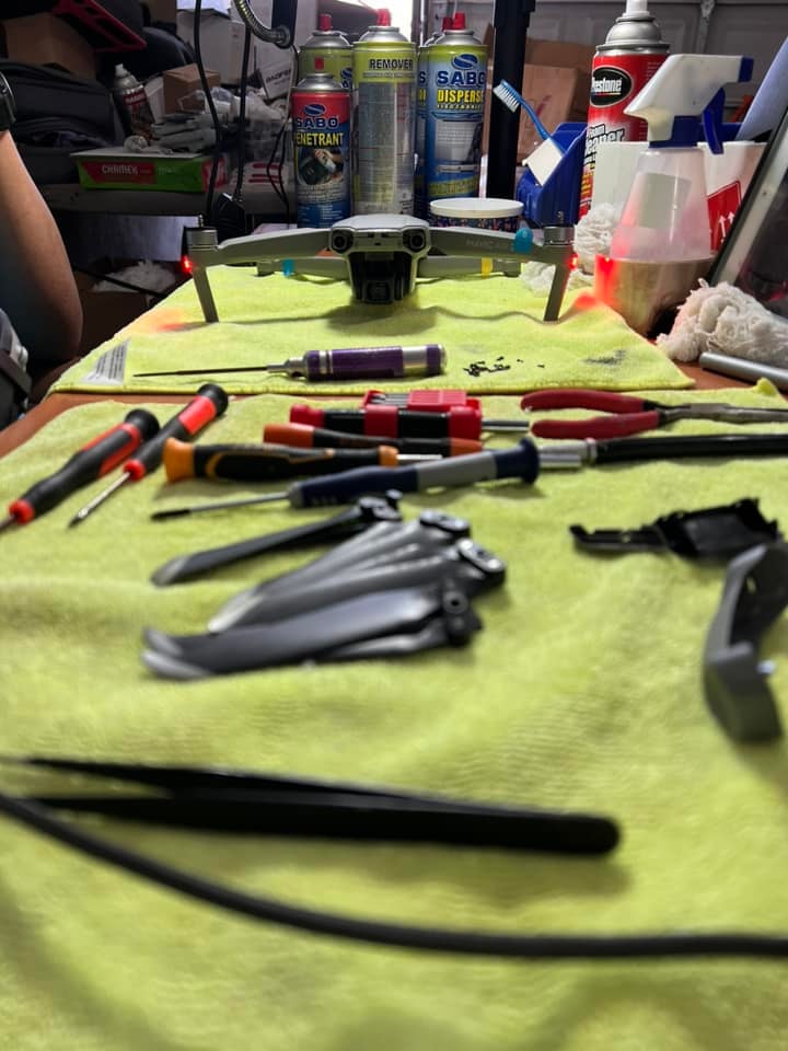 Herramientas profesionales de reparación de drones — Technical Drone Guatemala